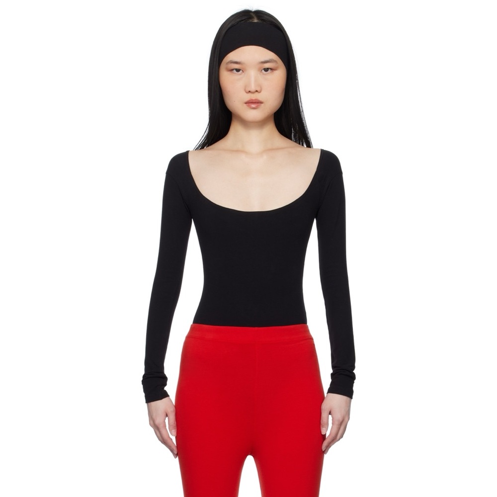 Gil Rodriguez “El Tigre” long sleeve black bodysuit from Ssense XS